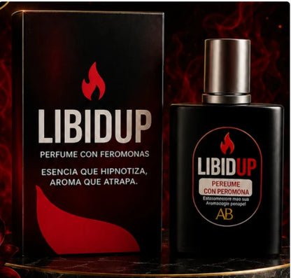 PERFUME MASCULINO CON FEROMONAS LIBIDUP™ (30ml)