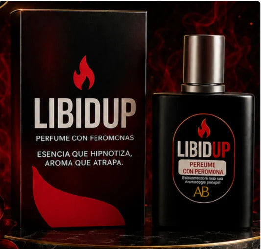 PERFUME MASCULINO CON FEROMONAS LIBIDUP™ (30ml)