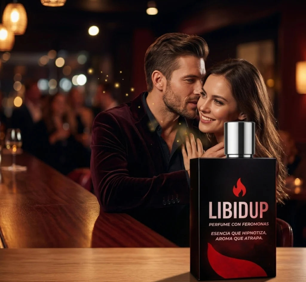 PERFUME MASCULINO CON FEROMONAS LIBIDUP™ (30ml)